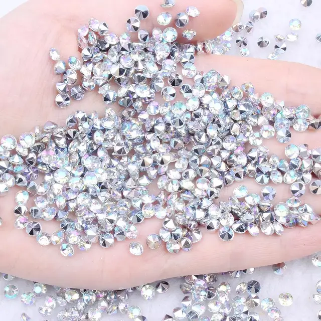 Rhinestones Diamond Painting Beads Diamond Bead Art Diamond Painting Drills  Diamond Painting Accessories Diamond Art Accessories and Tools Rhinestones  for Makeup 20 Colors Round Bead 4000PCS 200 pcs per color Round