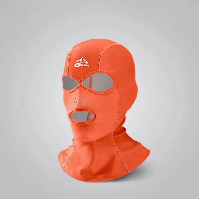 Swimming Diving Facekini UV Sun Protection Full Face Mask Head Neck Cover Face Elastic Swim Cap for Skiing Diving Sports Wear 10