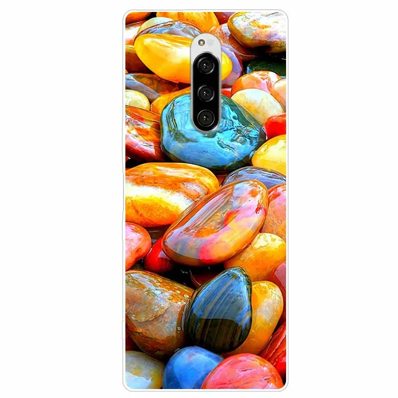Cute Fashion Clear Soft TPU Phone Cover with Floral Design