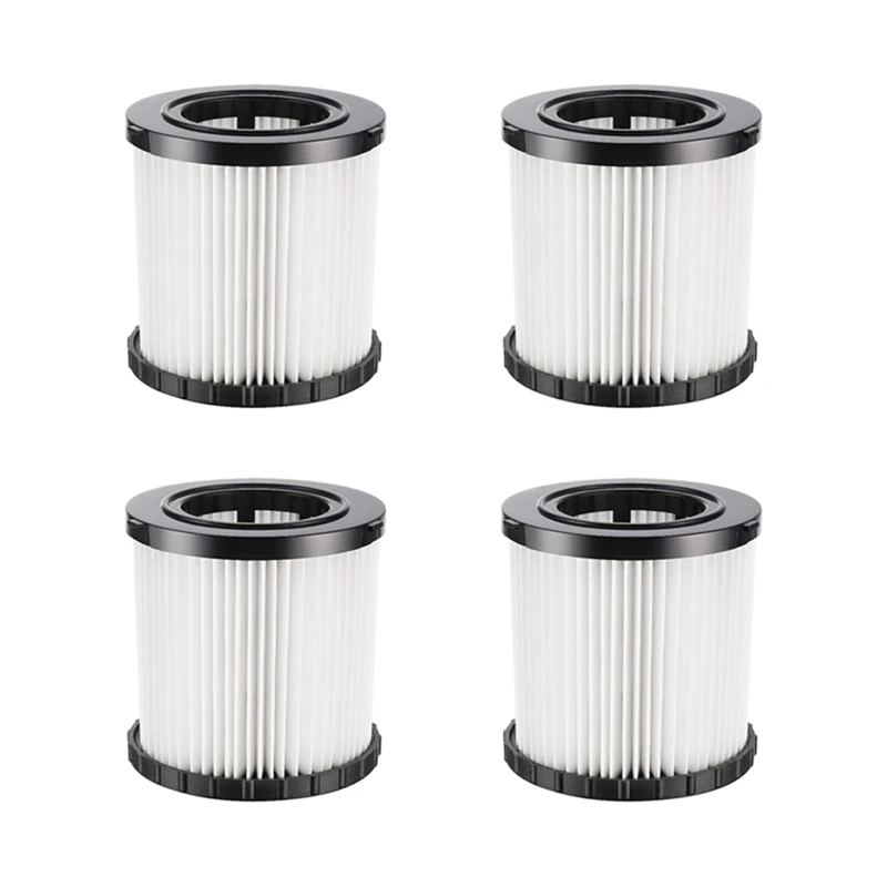 

4Pcs Washable And Reusable HEPA Filter Replacement Parts Kits For Dewalt DCV5801H Dry & Wet Vacuum Cleaner