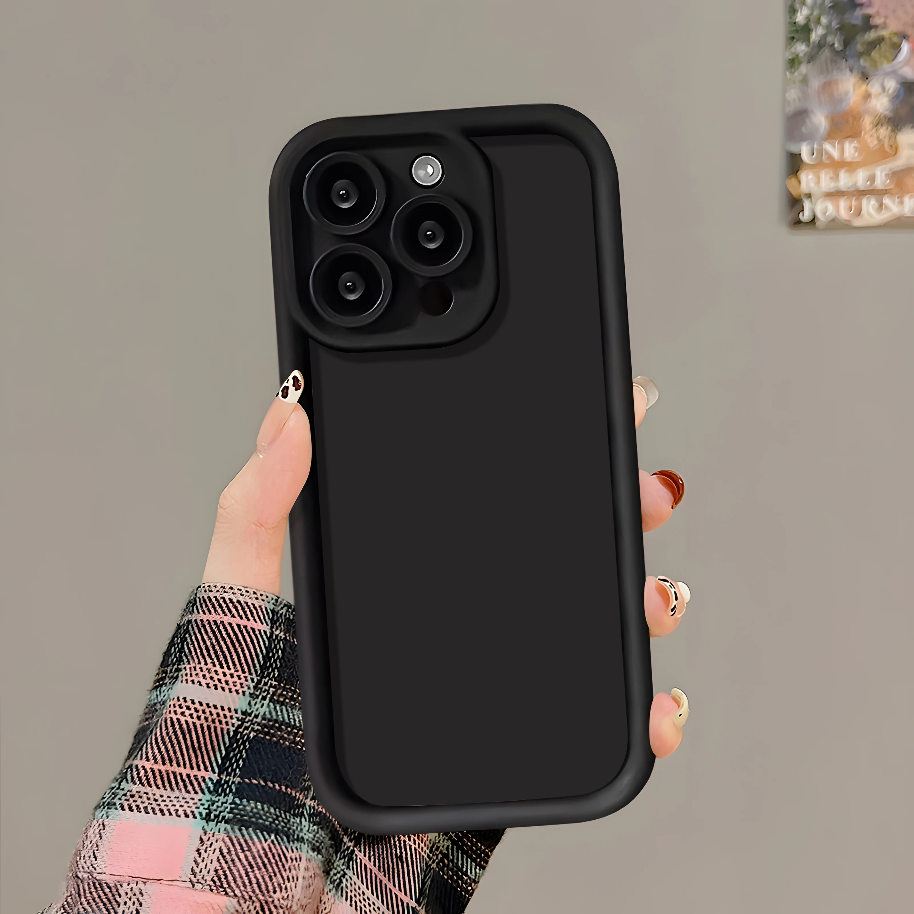 Shockproof Silicone Soft Phone Case - Durable Protective  Cover