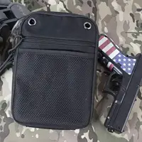 Molle Tactical Concealed Gun Holster Pouch EDC Magazine Pouch for Universal Handguns Carry Holster Waist Fanny Pack 1