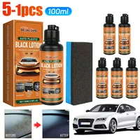 1-5pc 100ml Car Plastic Restorer Back To Black Gloss Auto Polish Repair Coating Renovator Long-Lasting Protect Car Cleaning Tool 1