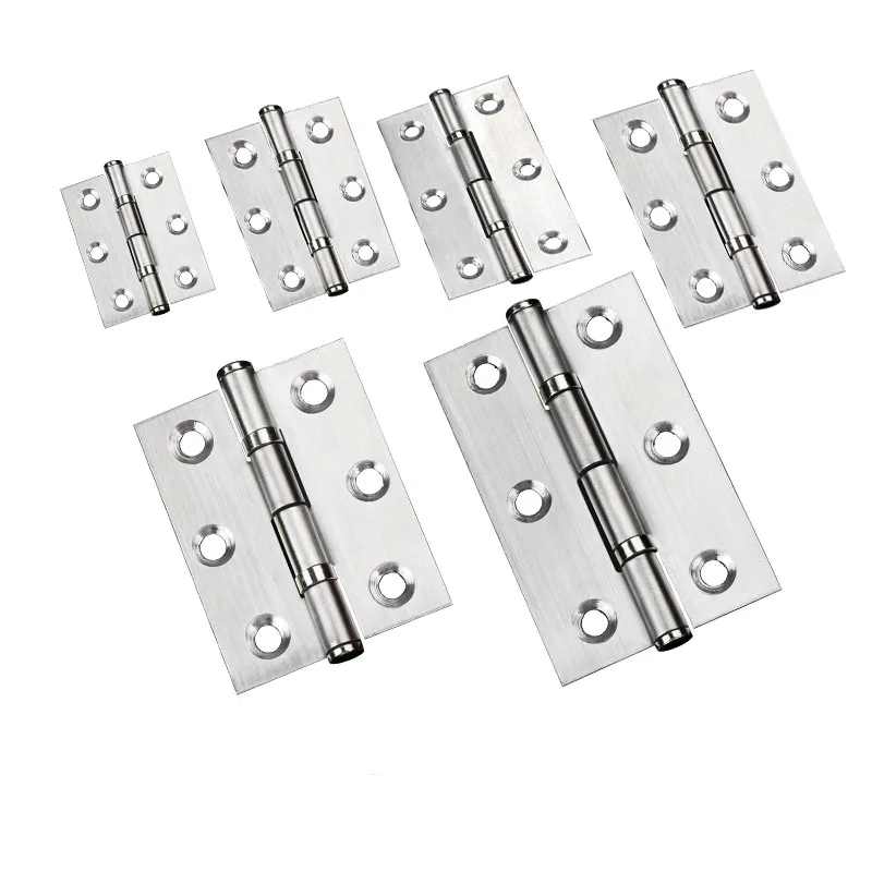 Stainless Steel Door Hinges 2/2.5/3/4 Inch Mini Flat for Cabinet Windows
