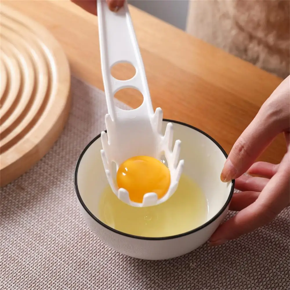 Spaghetti Spoon Multi-functional Home Fish Noodle Spoon Plastic Draining Colander Egg Yolk Separation Kitchen Supplies