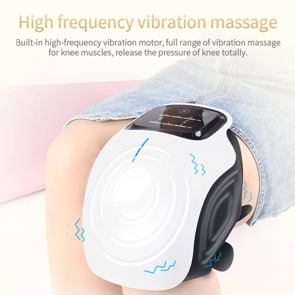 Electric Knee Massager for Arthritis Infrared Air Pressure Hot Compress Vibration  Joint Physiotherapy