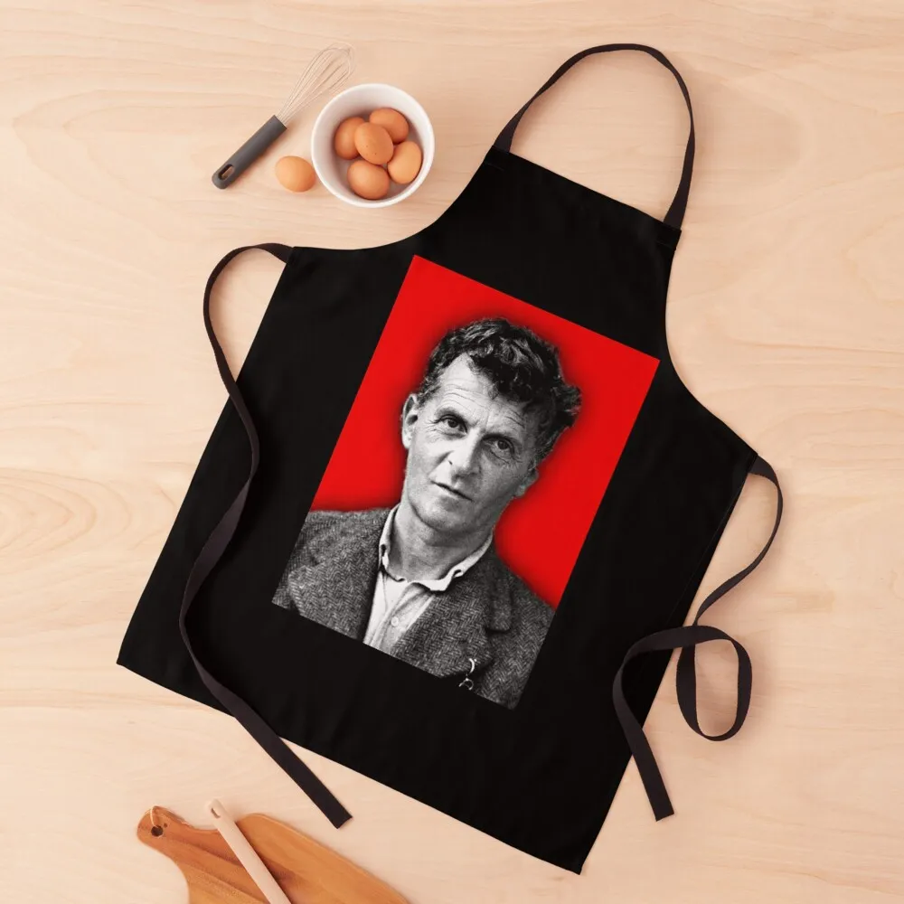 

Ludwig Wittgenstein Artwork Ludwig Wittgenstein Portrait Ludwig Wittgenstein Wall Art Apron Kitchen For Women Apron