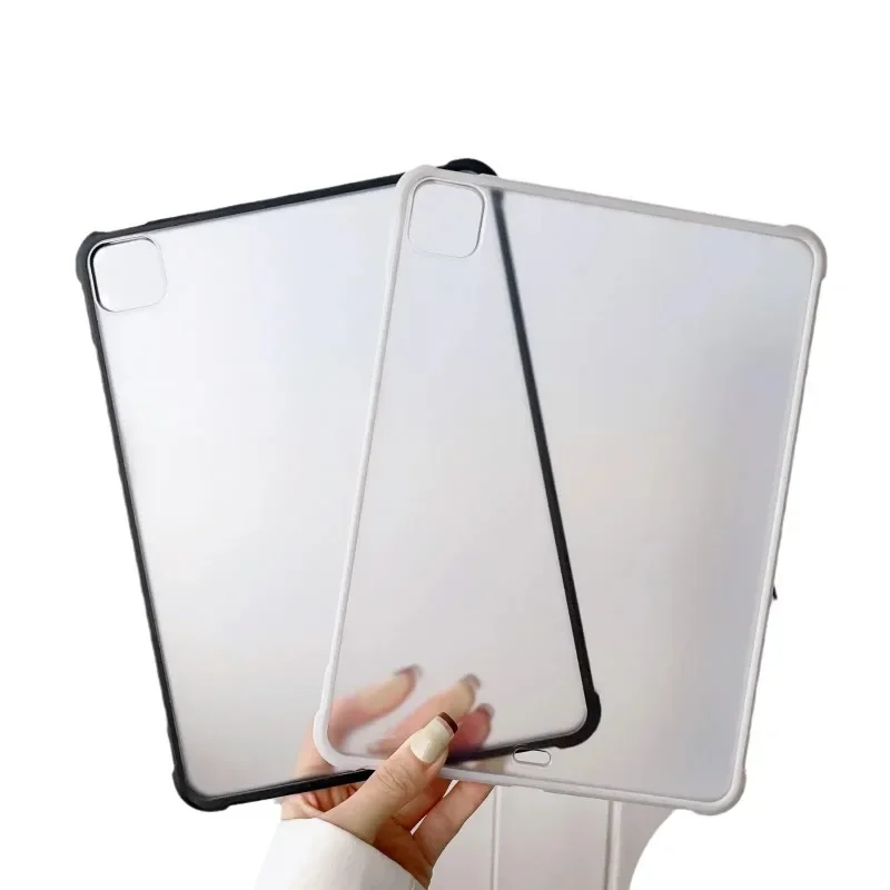 Matte Clear Shockproof Tablet Case - Durable Hard PC Cover