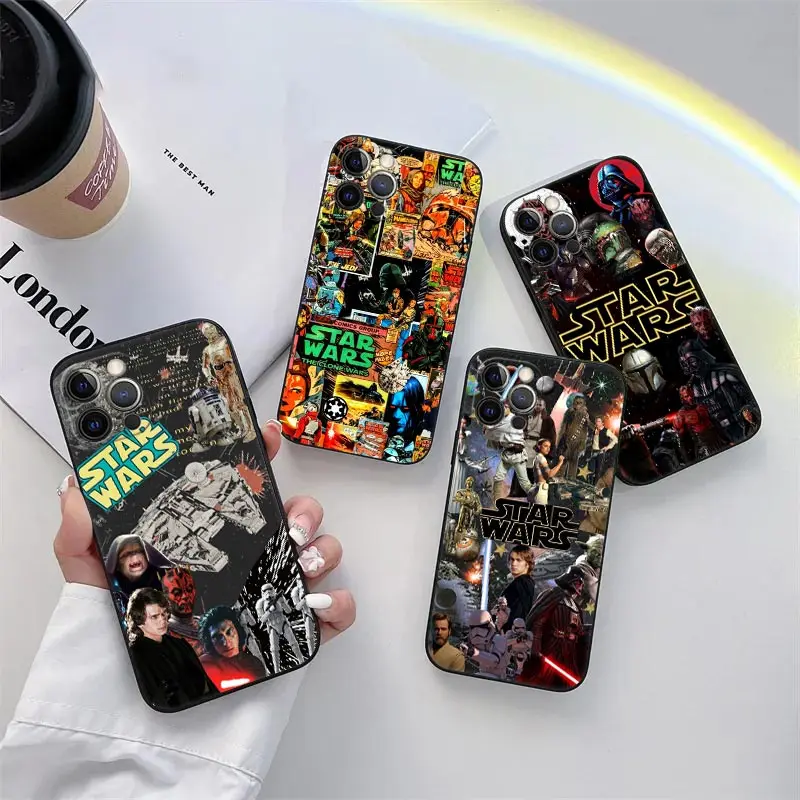 S-Starwars Kyloren Hansolo Themed Phone Case Cover - Sleek Design and Durable Protection
