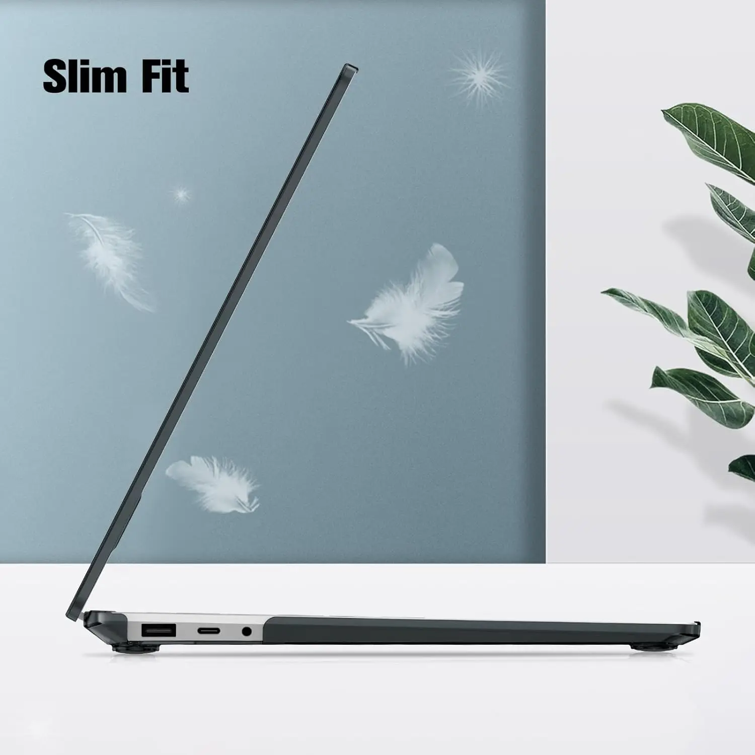 Elegant Alcantara Laptop Sleeve - Fits 13.5 Devices