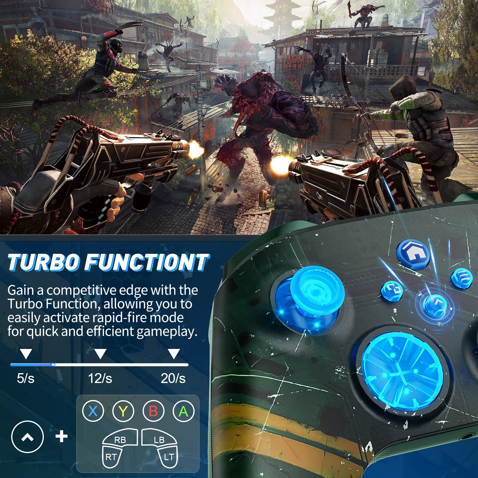  īŰ ũ  е, Xbox One/Series S/X  Ʈѷ, IOS/ȵ̵ ÷ ̽ƽ, LED  ܼ
