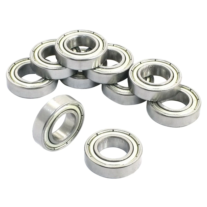 

40Pcs 6800Z 10 X 19 X 5Mm Single Row Shielded Deep Groove Ball Bearing