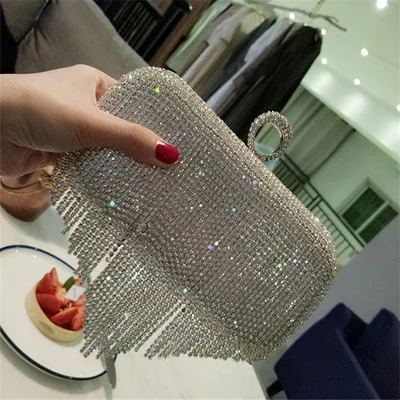 Women's Glitter Envelope Evening Clutch Bags - ROMY TISA