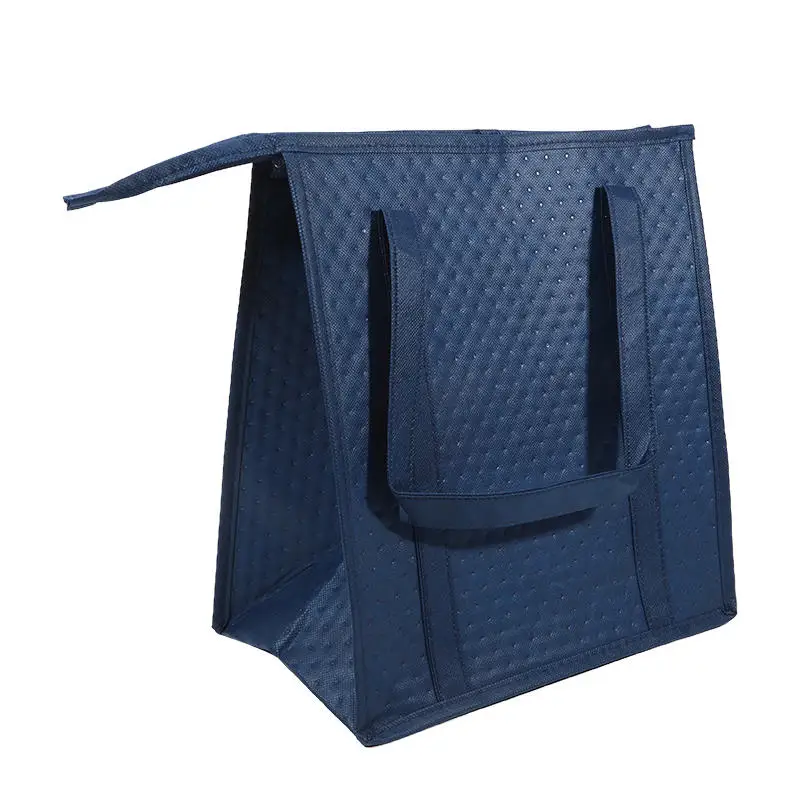 Insulated Shopping Bags for Groceries with Sturdy Zipper and Handles Large Foldable Washable Cooler Reusable Cooler Bags