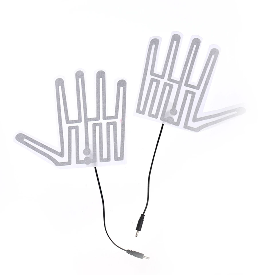 5V Electric Carbon Fiber Heated Gloves Heating Pads