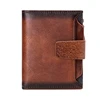 Genuine Leather Men Wallets with Coin Pocket Detachable Card Holder Real Leather Small Men Clutch Wallets Short 6