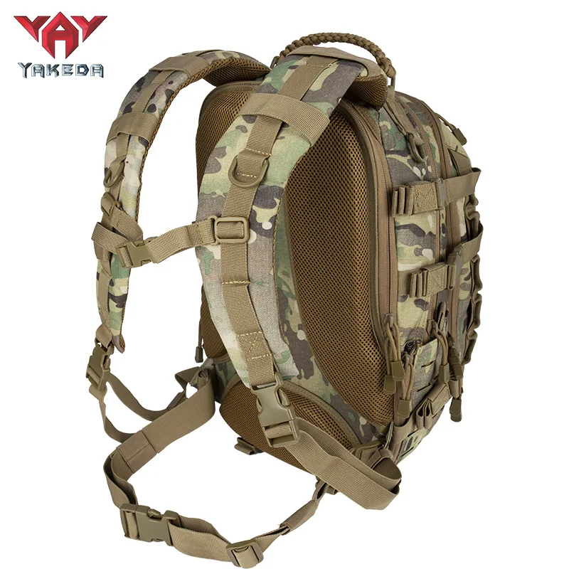 YAKEDA Hunting Backpack Multi-functional MOLLE Second Generation Dragon Egg Bag Waterproof Wear-resistant Shoulder Sports Bag 2