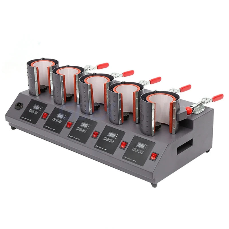 

Multi Station Hot Stamping Cup Baking Machine Color Printing Ceramic Cup Printing Machine Advertising Cup Porcelain Baking Tool