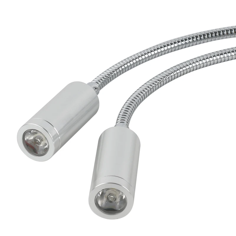 Dual LED Gooseneck Lights Desk Lamp 5v Eye Protection Table Lamp Work With Computer Powerbank Indoor Dormitory Lighting