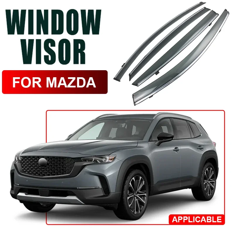 

4 шт., автомобильные аксессуары для Mazda 2 3 5 6