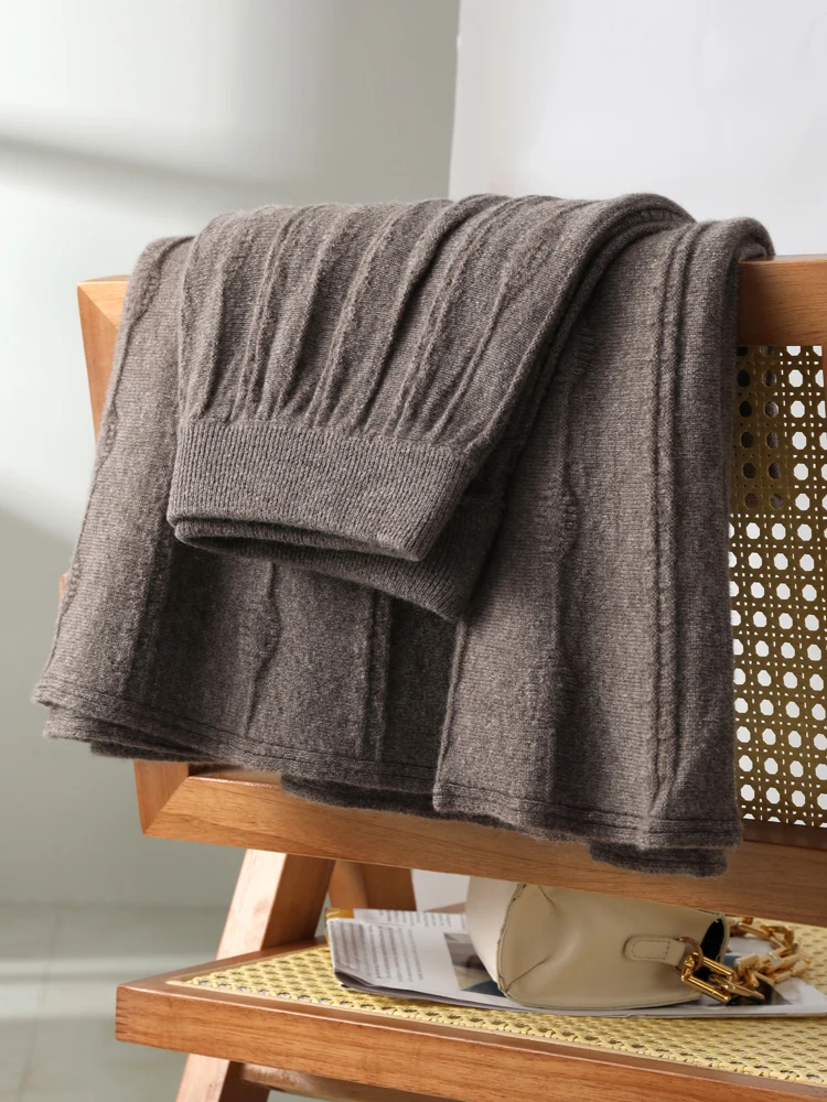 TLOML Merino Wool Skirt - Movement Detail
