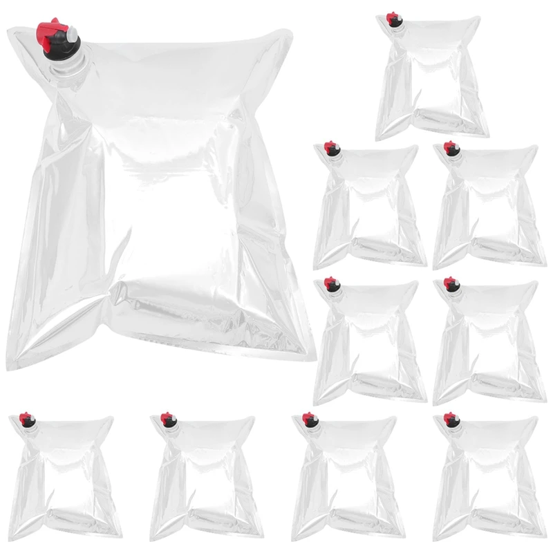 10Pcs Wine Purse Refill Bags Refill Bladders 5L Wine Purse Replacement Bags Dispenser Bag Replacement