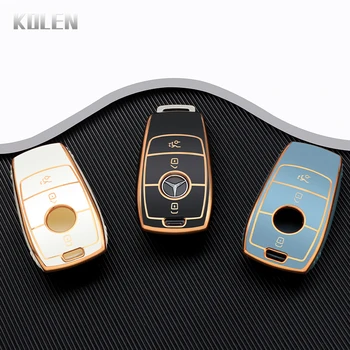 TPU Car Key Case Cover Shell per Mercedes Benz W204 W205 W206 W212 W213 W221 W222 W223 W463 A C E classe S GLA GLE GLC GLK GLS - TPU Car Key Case Cover Shell per Mercedes Benz W204 W205 W206 W212 W213 W221