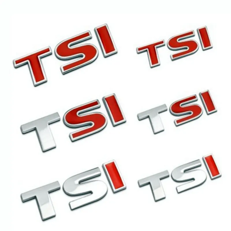 

TSI car stickers for Volkswagen Tiguan new Sagitar CC Magotan Bora Lavida Passat modified tail trunk decorative decals