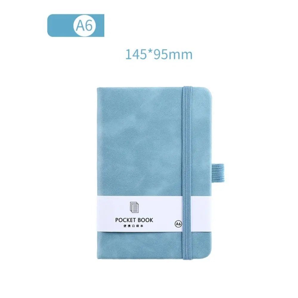 A6/A7 A6/A7 Pocket Notepad Sketchbook Portable 100 Sheets Portable Mini Notebook Not Drop Pages 5 Colors Stationery