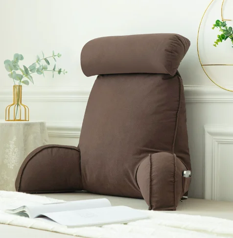 وسادة اللوح الأمامي للقراءة مسند الظهر الكبير لتحد...