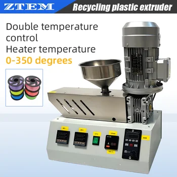 3D Filament Extruder Single Screw Extruder Laboratory 3D Printing Filament Extruder Plastic Rubber Molding Extrusion Machine
