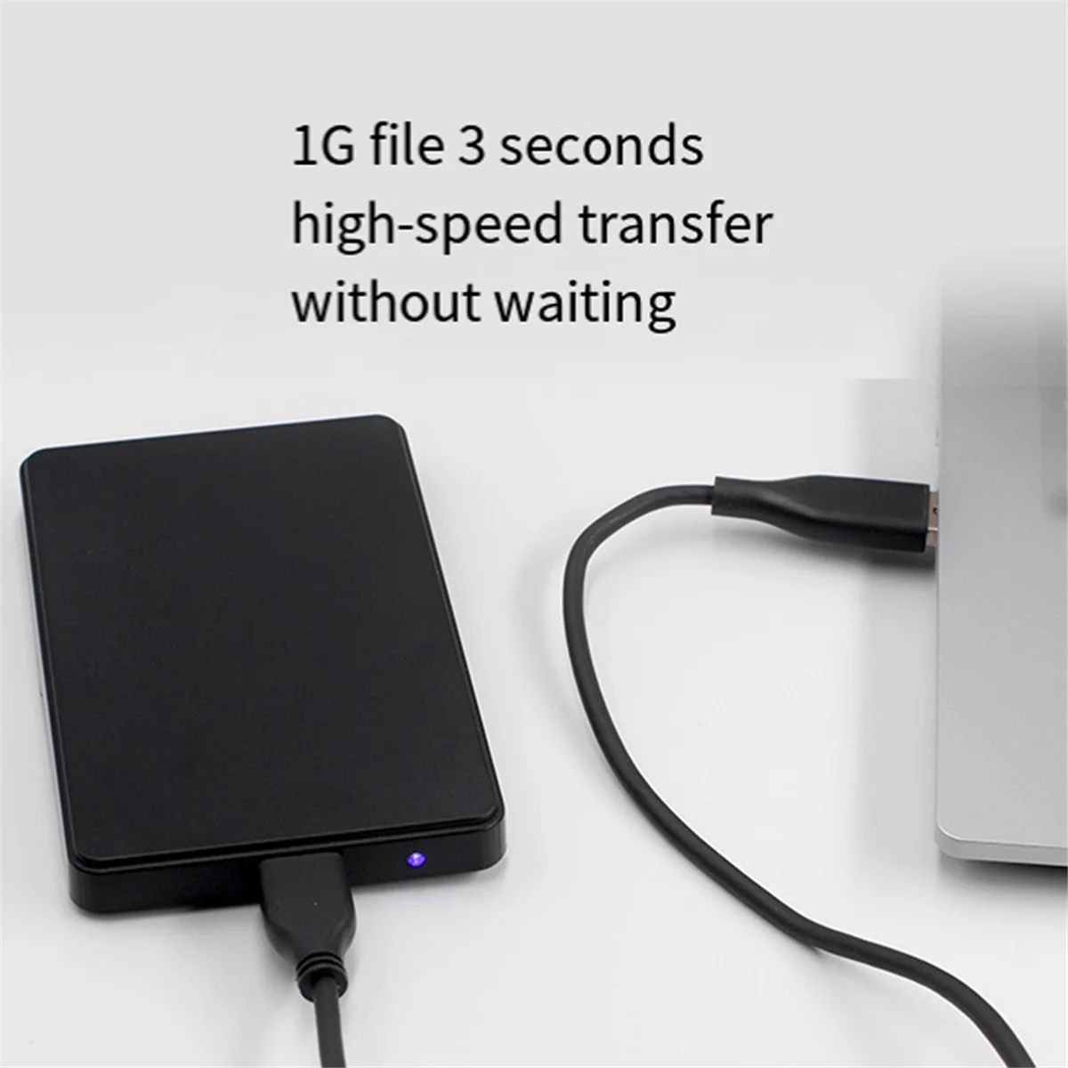 노트북 데스크탑 PC용 외장 모바일 하드 디스크 높은 USB 3.0 750GB