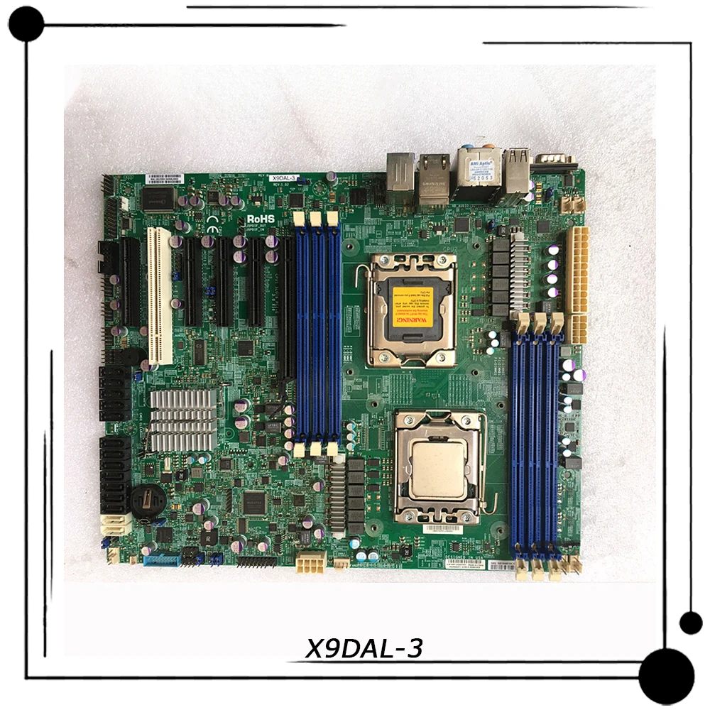 X9Dal-3 For Supermicro Workstation Motherboard Lga 1356 Intel C602 Ddr3 Xeon Processor E5-2400 And E5-2400 V2 Fully Tested