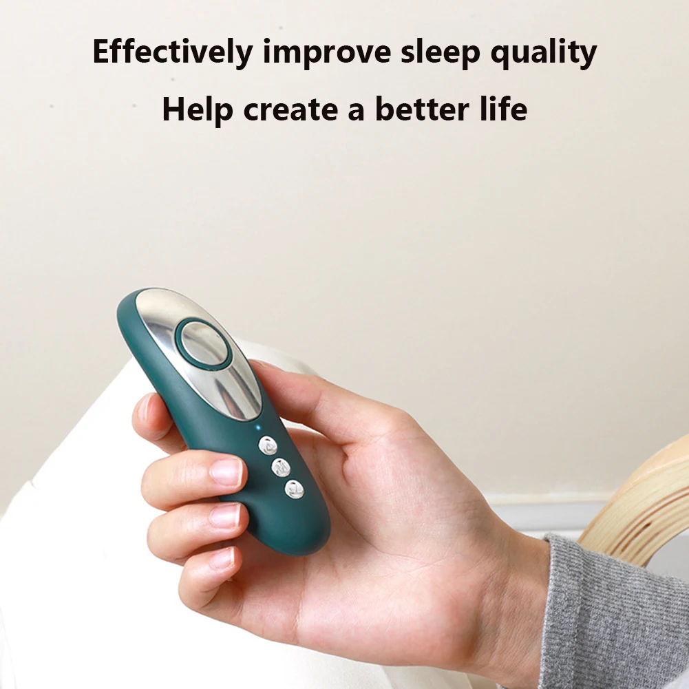 Electronic Hand Sleeper Aid Portable Microcurrent Sleeping Instrument
