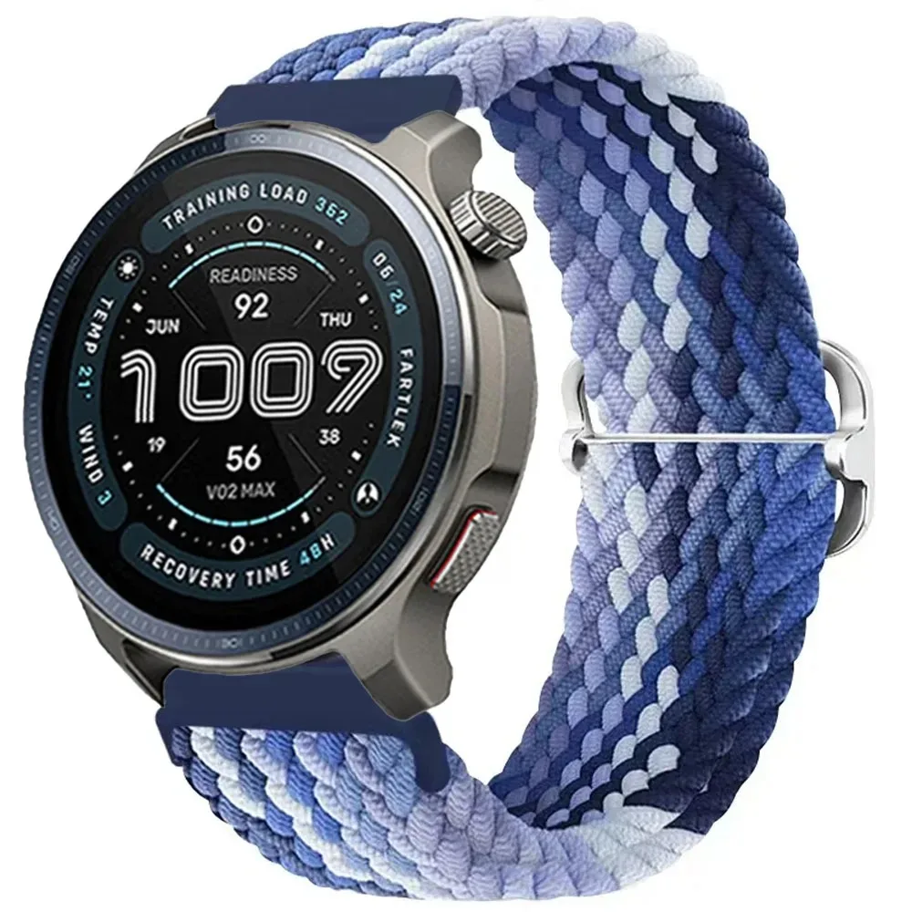 Sport Nylon Strap, 22mm/20mm Adjustable Watchband Bracelet