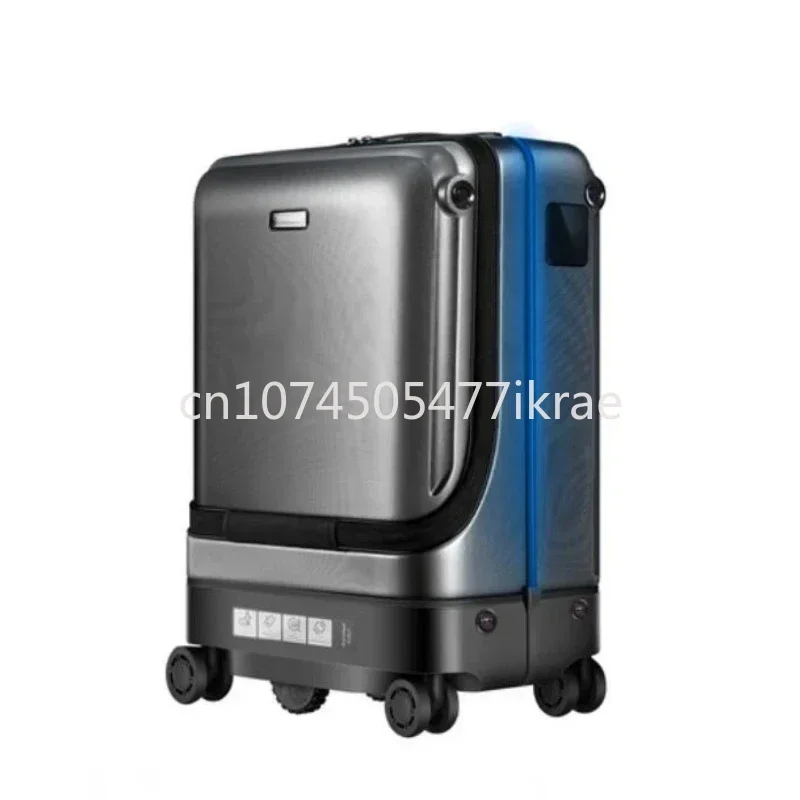 

20" Smart Rolling Luggage App Remote Control Following Suitcase Cabin Spinner Trolley Case On Wheel