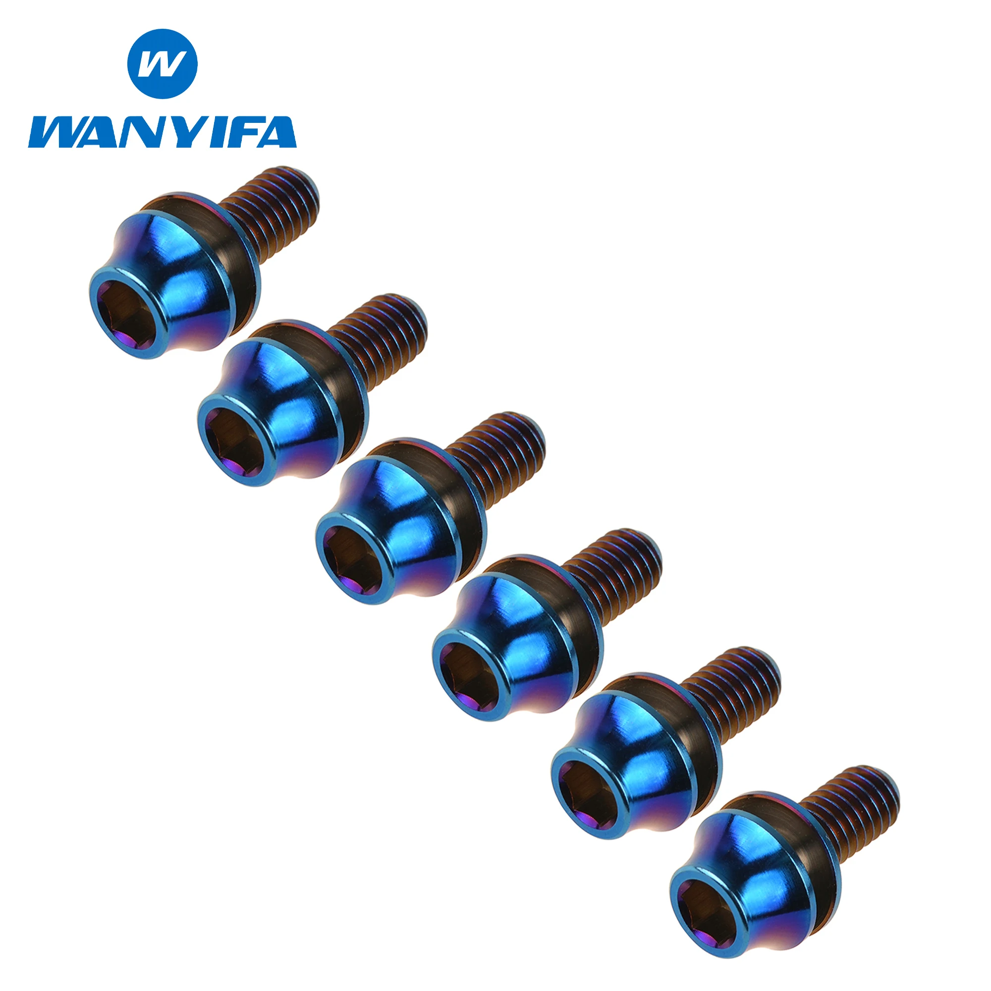 Wanyifa    Ʈ, ƼŸ Ʈ, M5x12mm, ġ  , ͼ , 6 
