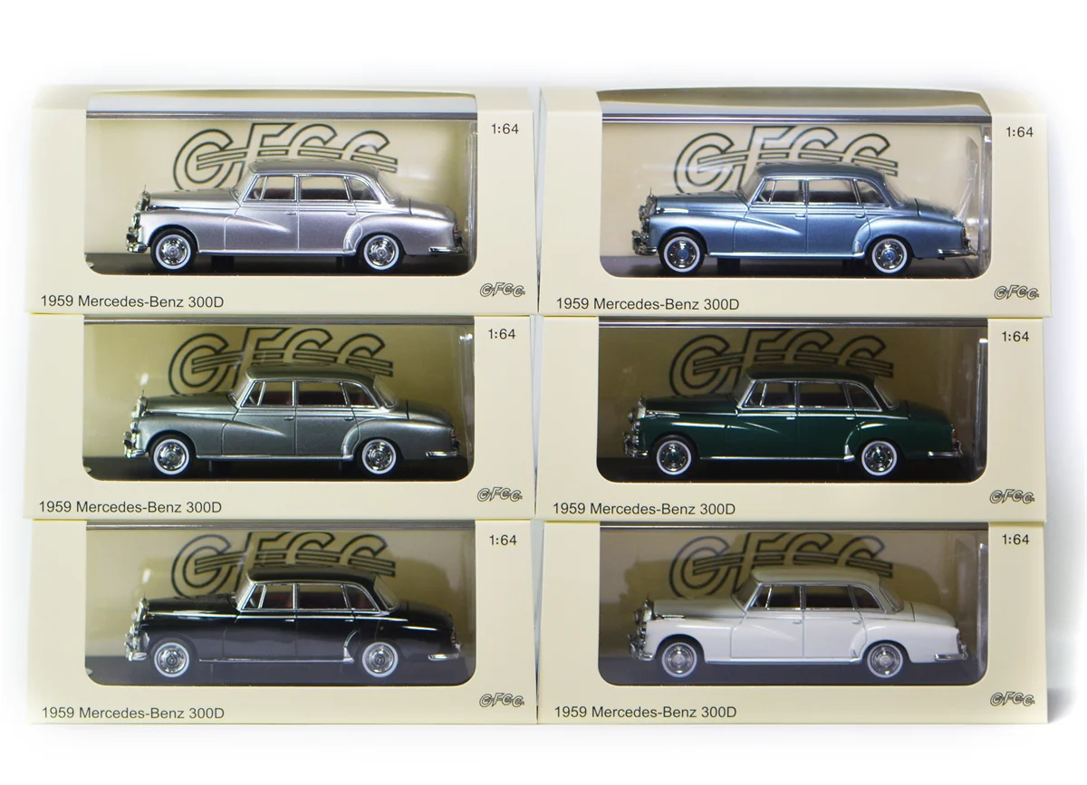 New In Stock 1:64 Gfcc 1959 Mercedes Benz 300D Magnetic