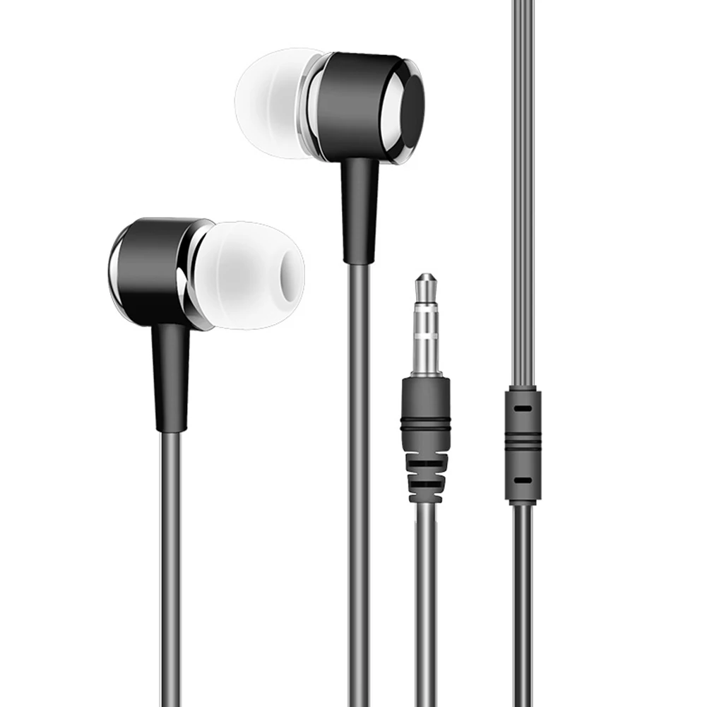 Wired Earbuds In-Ear Earbuds Universal 3.5mm Stereo Headphone Portable 3.5mm Plug for Mobile Phone PC Laptop Computer MP3