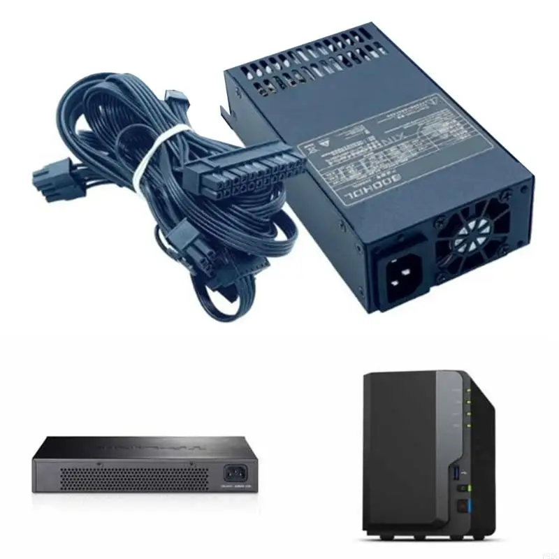 P8DC MINI PSU Computer Power Supply 1U 600W Small Desktop PC Cash Register Power