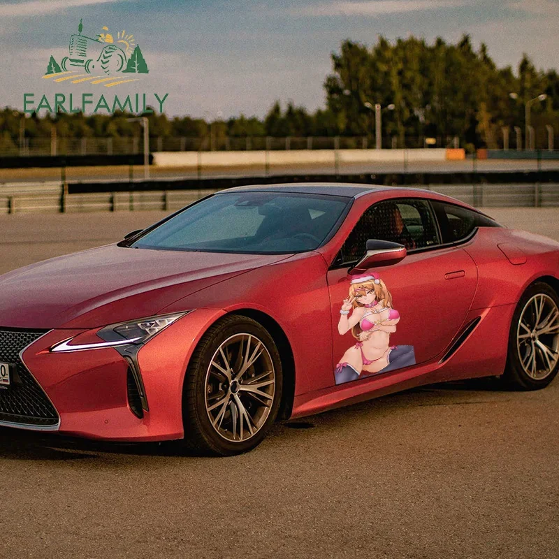 

Большие автомобильные наклейки EARLFAMILY 43 см x 30,4 см и наклейки для сексуальной красоты Super Chuunibyo Demo Koi ga Shitai! Декор Нибутани шинка