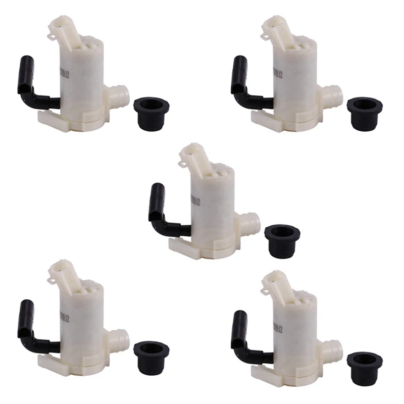 

5X Windshield Washer Pump Fit For Honda Civic Accord 2008-2011 Acura TSX 76846-TA0-A01