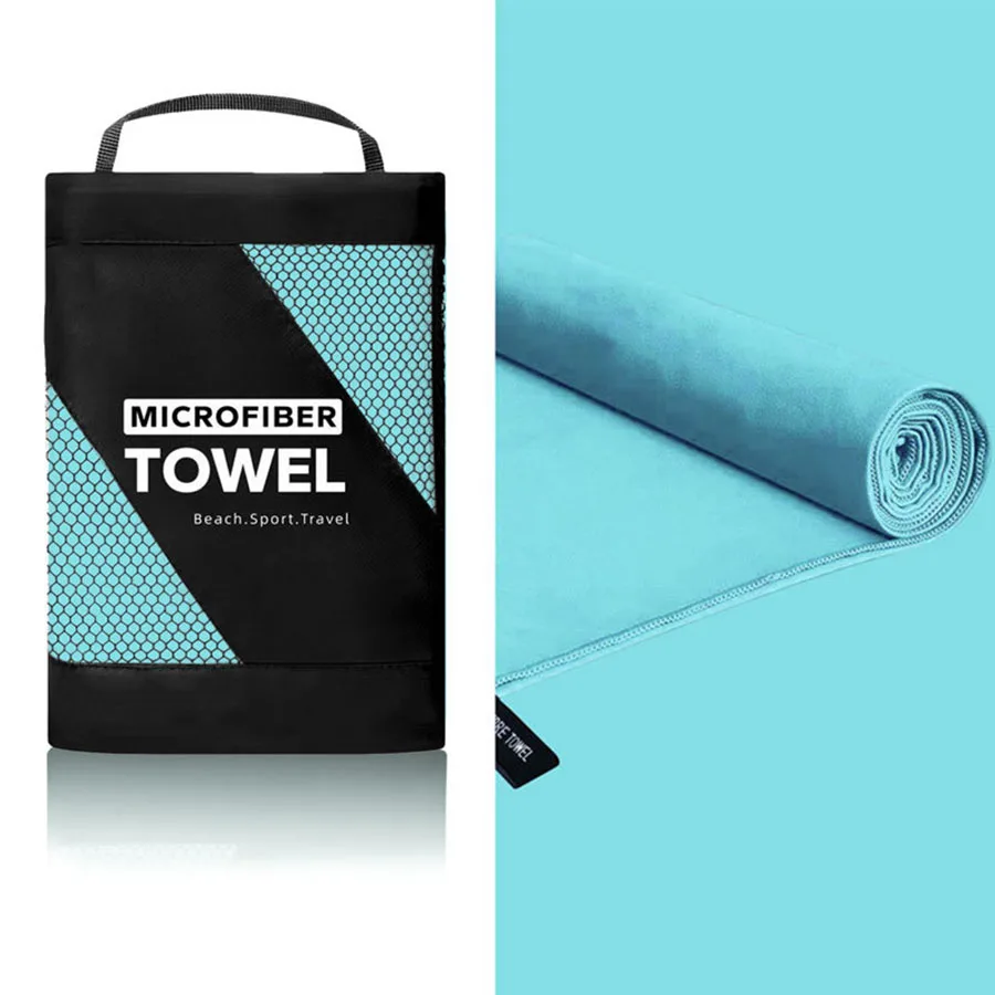 Grande serviette de plage microfibre anti-sable séchage rapide_voghion.com