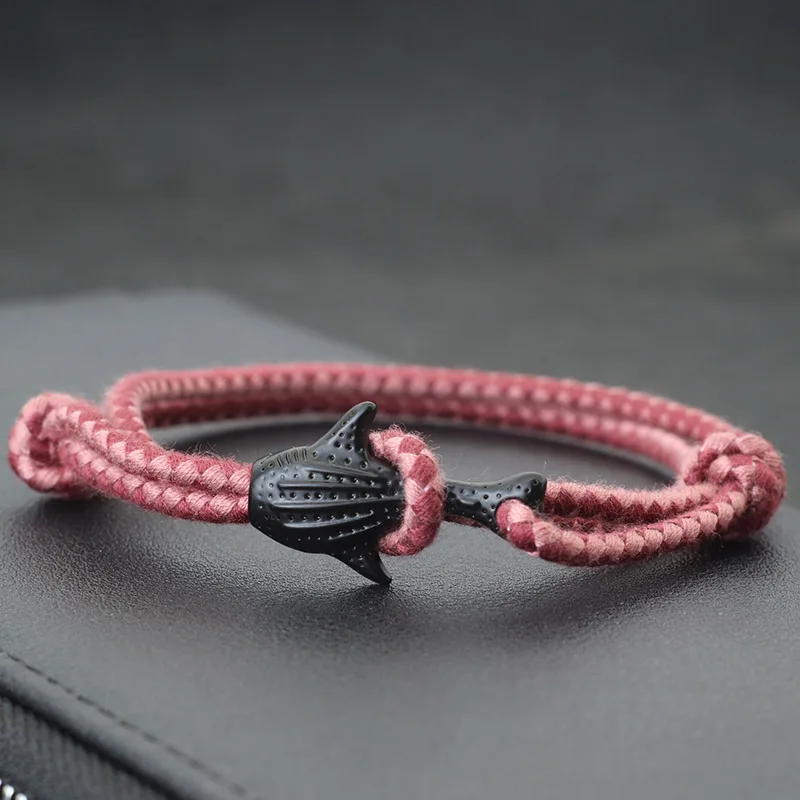 Cotton Shark Bracelet for Summer Beach