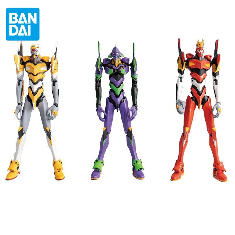 Bandai Genuine Eva Anime Figure Bnf Eva 00 Eva 01 Eva 02 Action Figure Toys For Boys Girls Kids Regalo Di Natale Modello Da Collezione