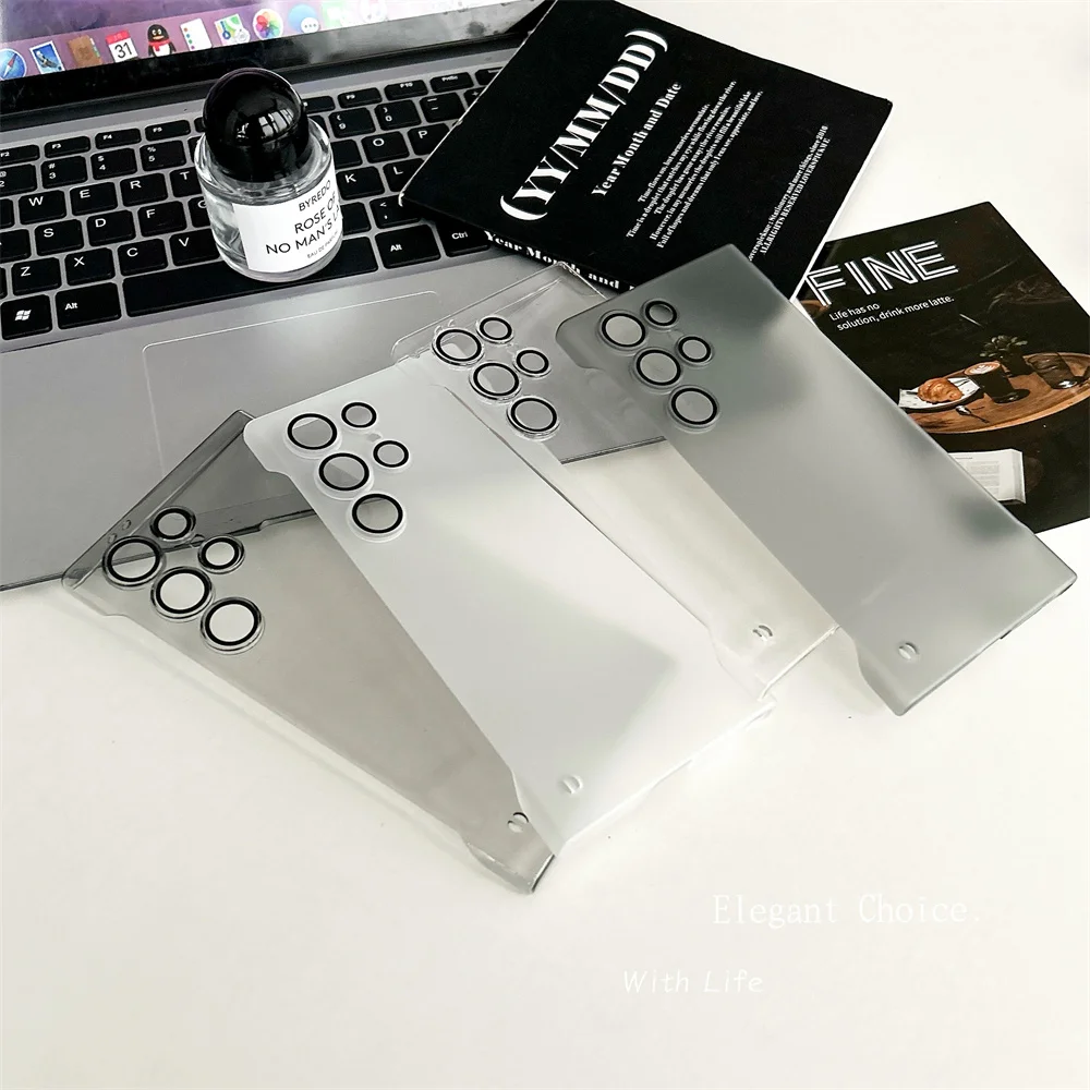 HD Transparent Ultra Thin Hard PC Frameless Cooling Breathable Slim Matte Phone Case