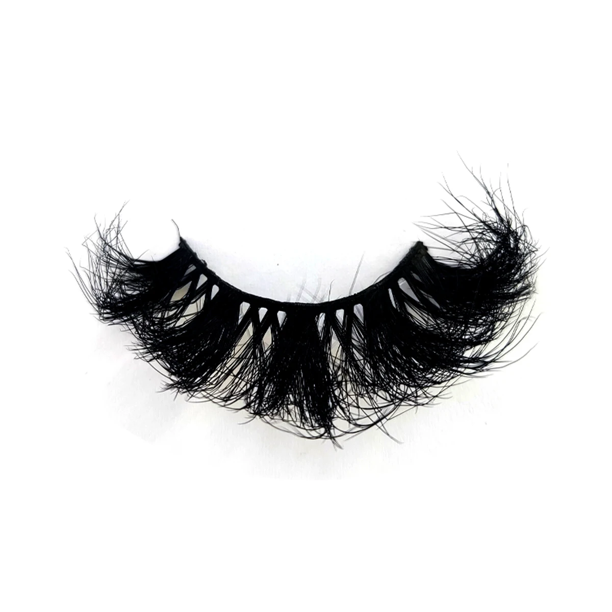 HBZGTLAD 5/8 Pairs of Natural Russian Striped Mink Lashes 3D False Lashes Volume Wavy False Lashes Eyelash Extensions Makeup