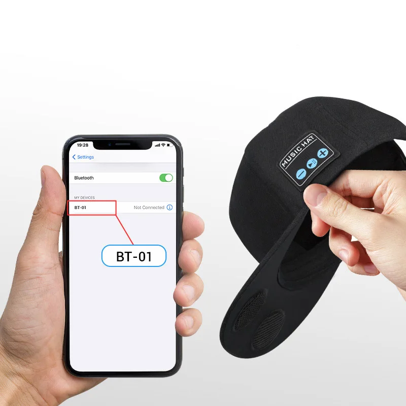 Music Hat Wireless  Hats Outdoor Listening Song Creative Street Dance Cap With Audio Baseball Caps Casquette Homme 4