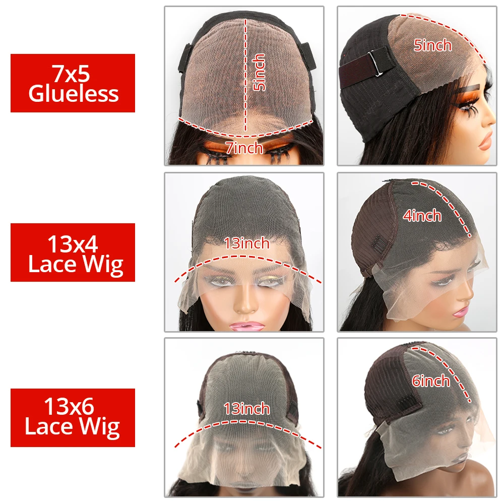 30 40Inch Body Wave 13x4 HD Lace Front Human Hair Wigs Ready to Go Glueless Brazilian 13x6 Lace Frontal Wig For Women Preplucked