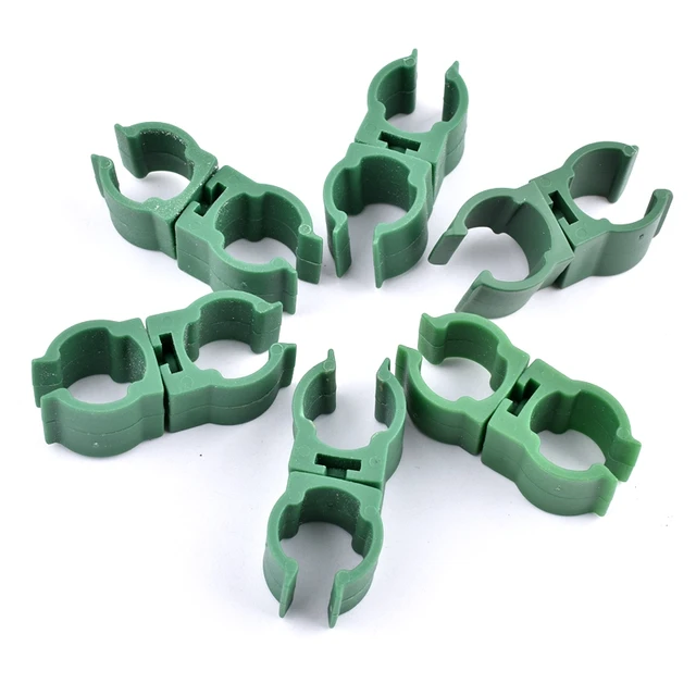 5/10/20Pcs Plant Support Trellis Connector Fixed Cross Clip Stake Clips 360 Adjustment Fixed Clamp Gardening Support Accessories 5